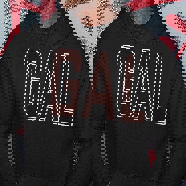 Gal ギャル【英語 文字】メッセージ 面白い デザイン パーカー 面白い贈り物