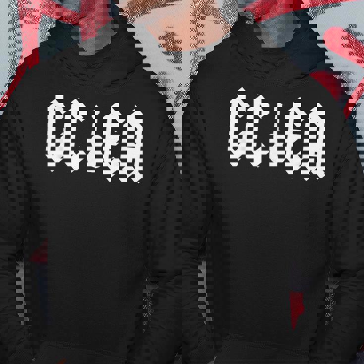 Gcea チューニング – ハードロッキングウクレレプレーヤーのためのホワイトデザイン パーカー 面白い贈り物