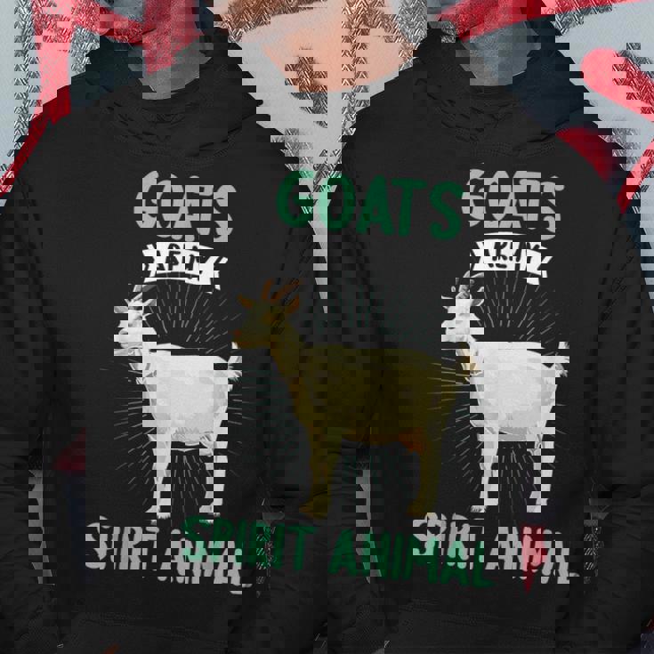 Goats Are Mypirit 動物ヤギ パーカー 面白い贈り物