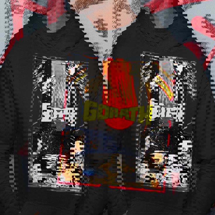 Gorathintageci-Fi Horror Desastre Sudadera Regalos divertidos