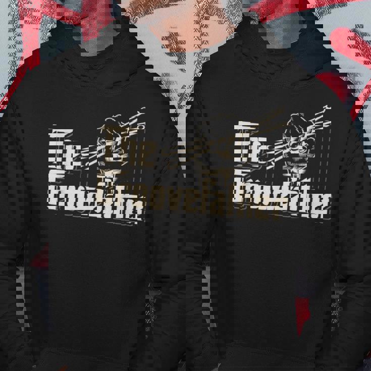 Groovefather ビンテージドラム ドラミング バンドドラマー パーカー 面白い贈り物