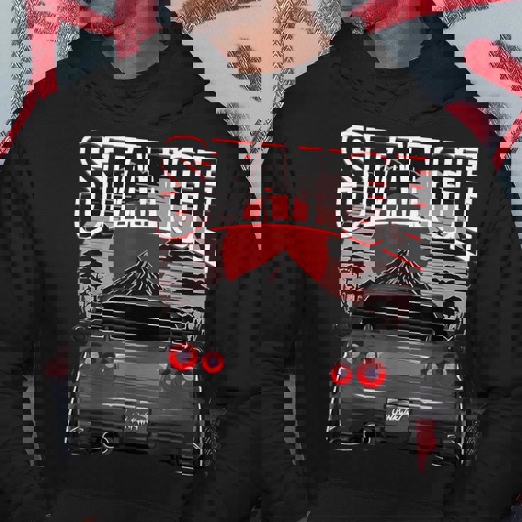 ブラック Gt R 34 Jdm スカイラインチューナー レーシングスタンス カードリフト パーカー 面白い贈り物