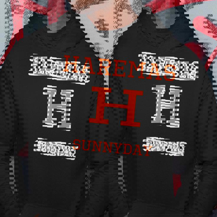 Haremas ハレマス 晴れます【変なデザイン屋さん】ブランド ロゴ パロディ 面白い パーカー 面白い贈り物