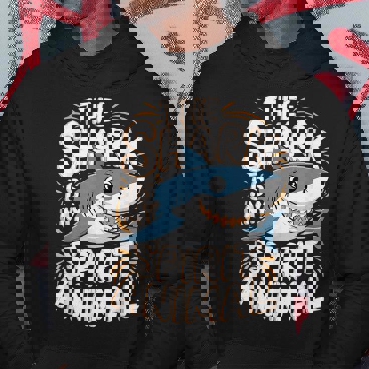 Thehark Is Mypirit アニマル 気まぐれなかわいいサメ パーカー 面白い贈り物