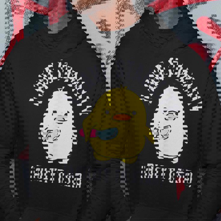 I Havetability Totab パーカー 面白い贈り物