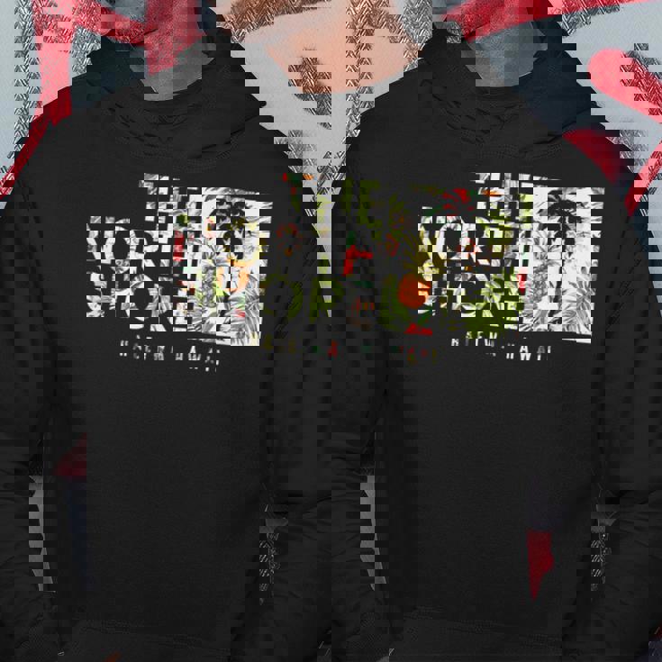 Hawaii The Northhore ハレイワヤシの木 パーカー 面白い贈り物