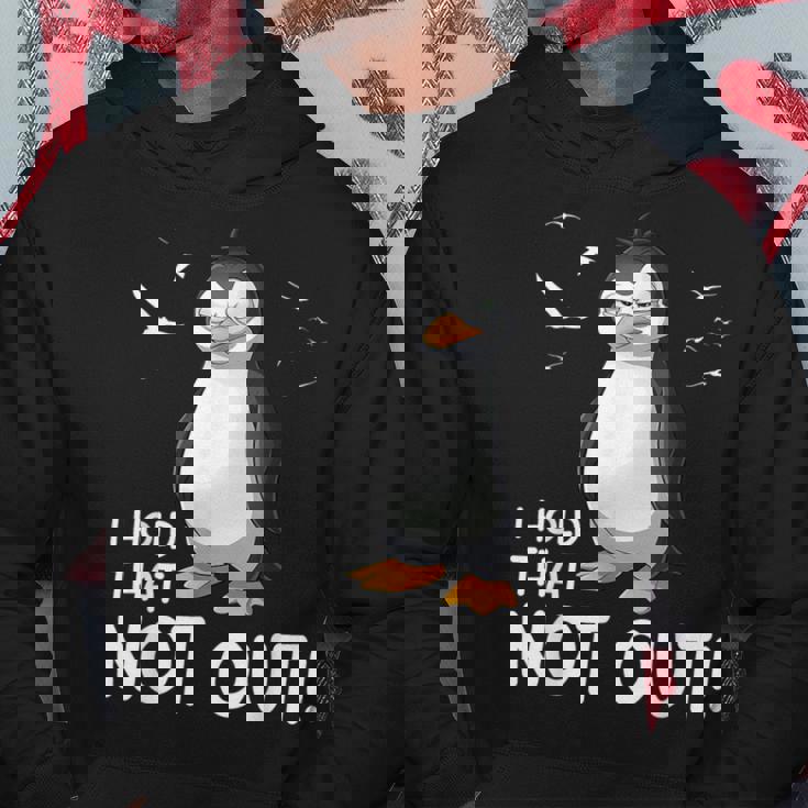 I Hold That Not Out デングリッシュのことわざ 面白い 楽しい パーカー 面白い贈り物