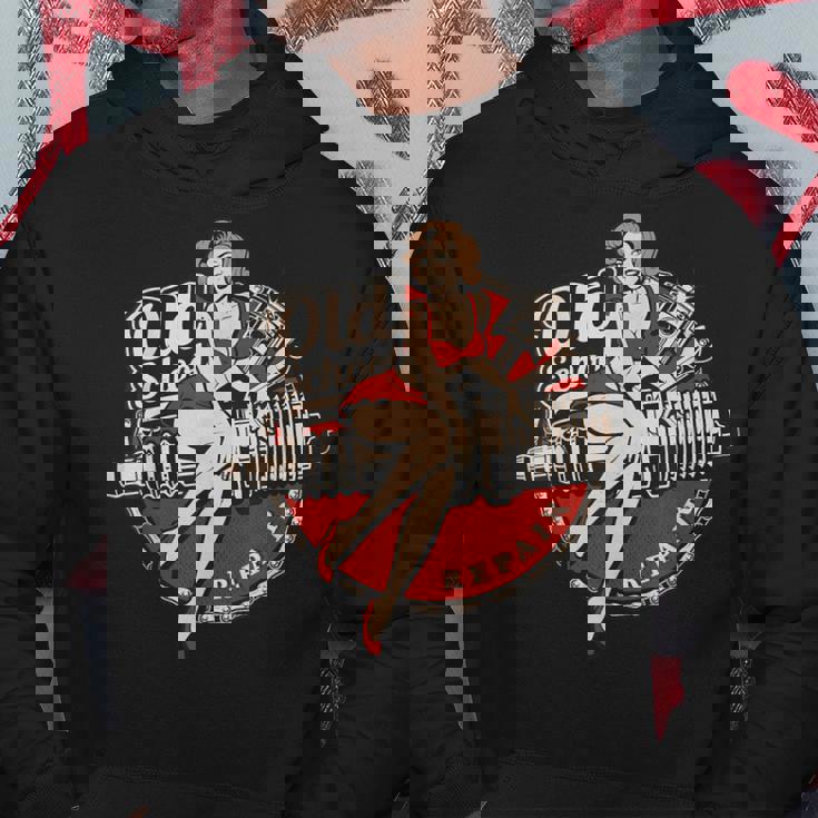 Hot Rod レトロ ヴィンテージ ヴィンテージ 車 ロカビリー オールドスクール パーカー 面白い贈り物