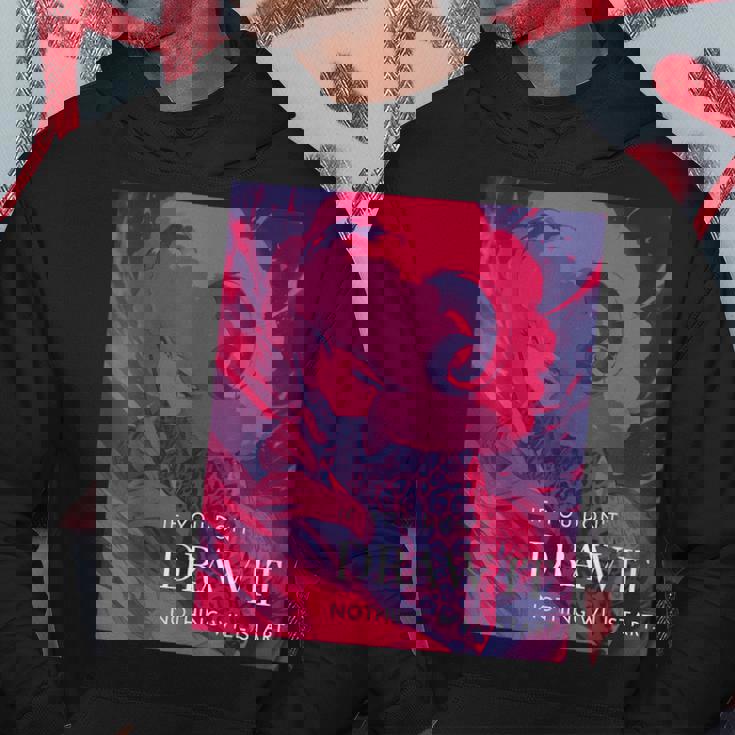 If You Don't Draw It Nothing Willtart パーカー 面白い贈り物