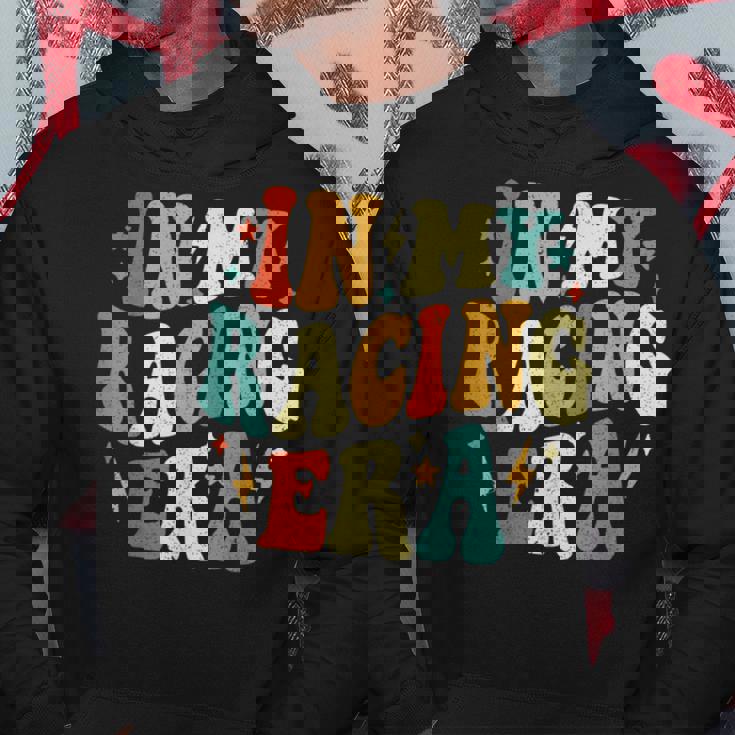 In My Racing Era Racing レトロ ヴィンテージ パーカー 面白い贈り物