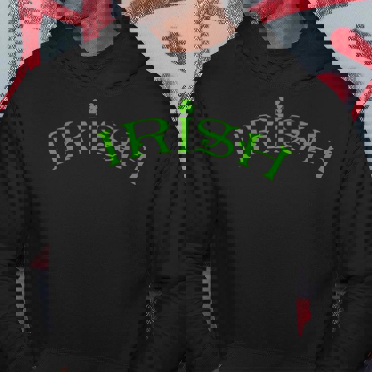 Irish Drink Fight アイリッシュウイスキー 両面 パーカー 面白い贈り物