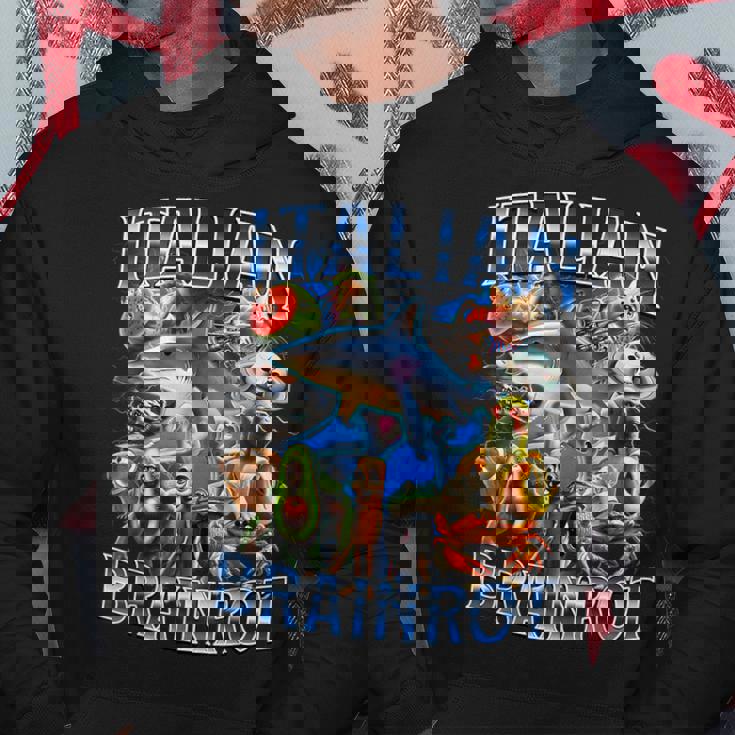 Italiana Brainrot パーカー 面白い贈り物