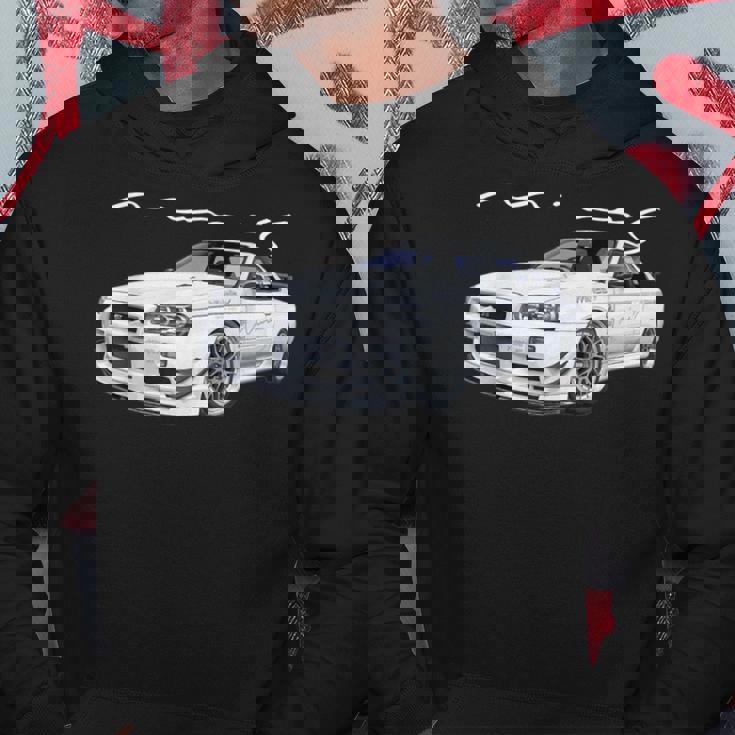 Jdm Car R34-Spec Ii Rb26kyline Mine's-Spec N1 パーカー 面白い贈り物