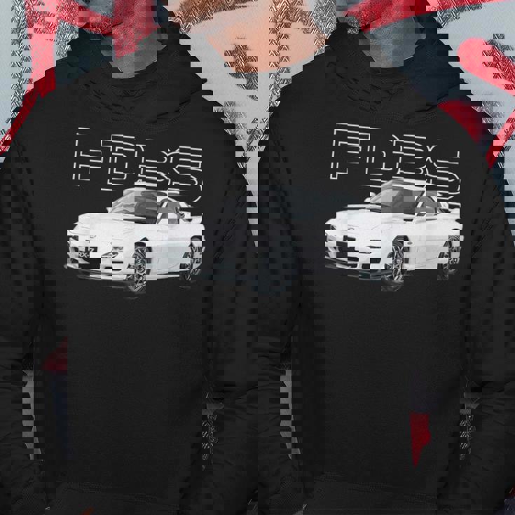 Jdm Fd ロータリーカー ホワイト パーカー 面白い贈り物