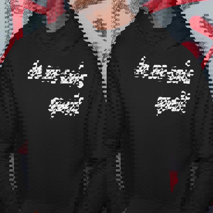 Je Neais Quoi おもしろフランス語引用句 フランス好き。 パーカー 面白い贈り物