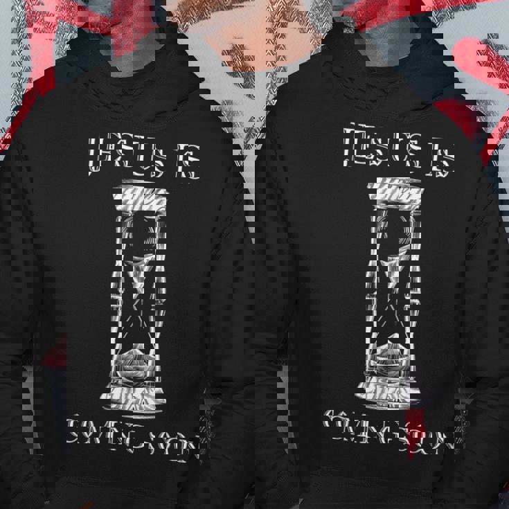 Jesus Is Comingoon – 携挙警告クリスチャンの引用 パーカー 面白い贈り物