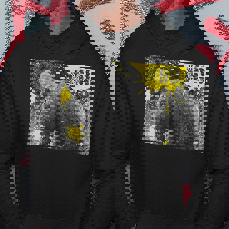 Jmc 69Th Anniversaryニシゴリラ パーカー 面白い贈り物