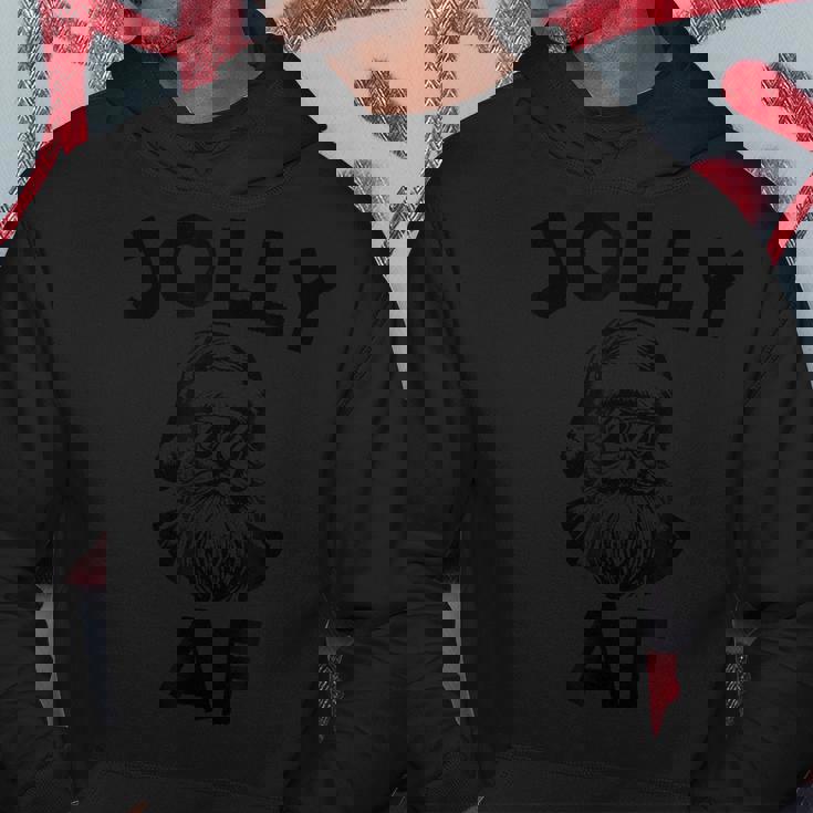 Jolly Af サンタクロース おもしろ クリスマス ジョリー Af パーカー 面白い贈り物