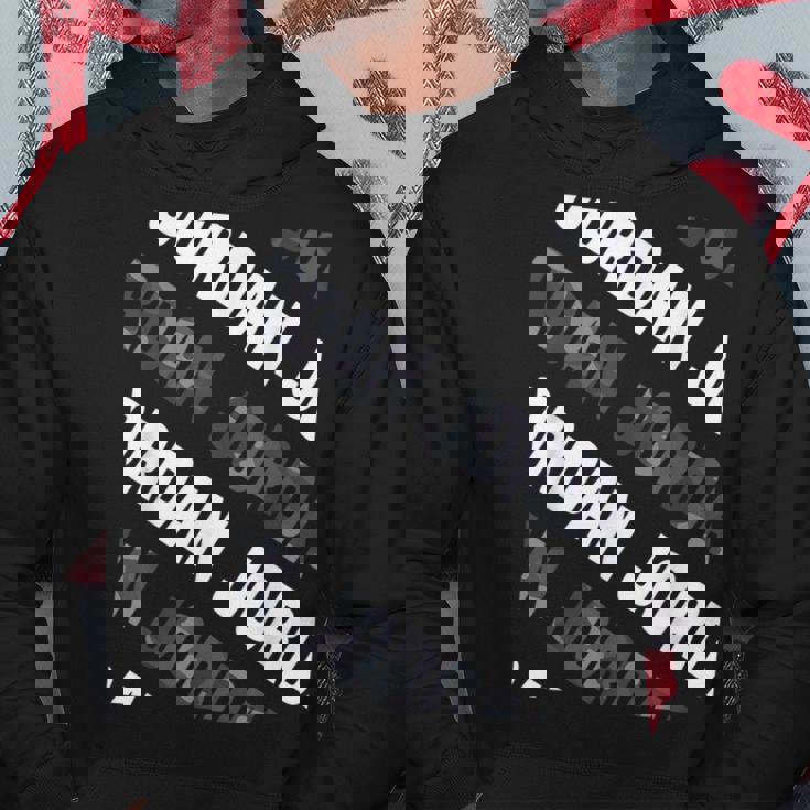 Jordanカモ柄グレーカモフラージュ パーカー 面白い贈り物