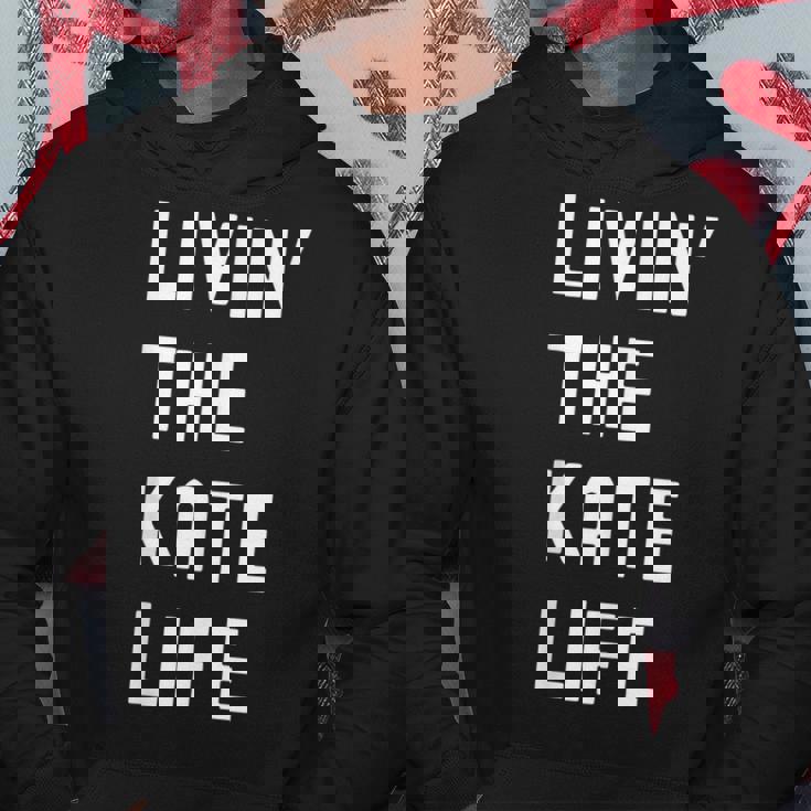 Kate の人生を生きている Kate パーカー 面白い贈り物