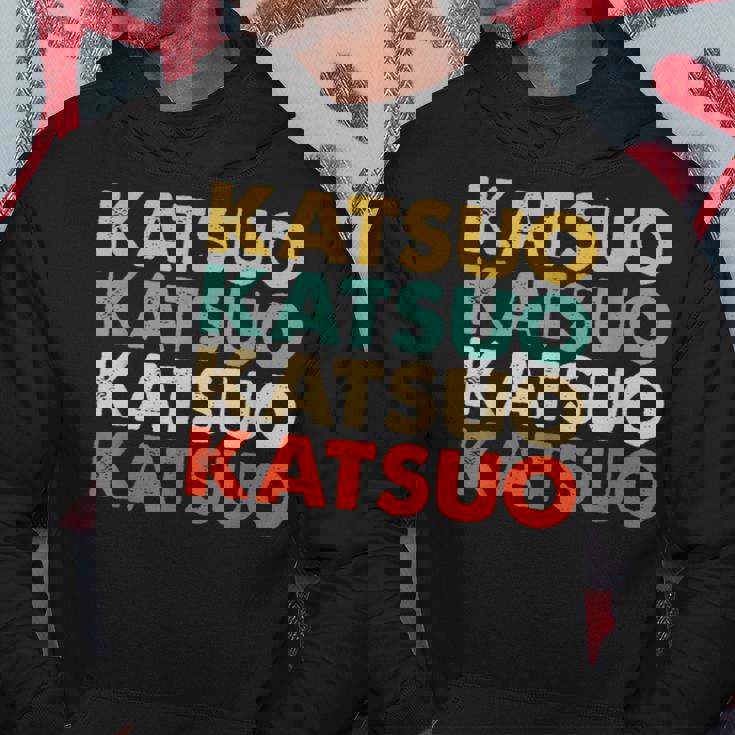 Katsuo 勝雄 パーカー 面白い贈り物