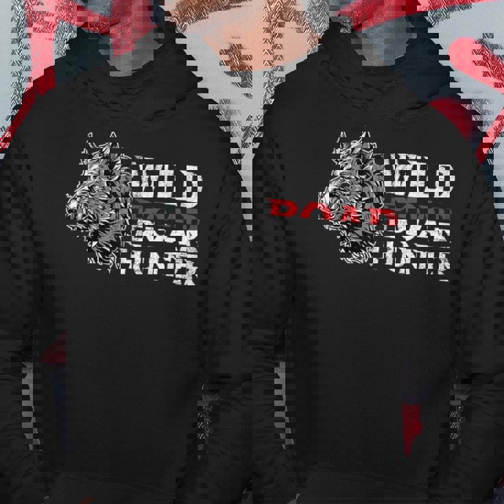 メンズ Keiler Wild 猪 ハンターの諺 パーカー 面白い贈り物