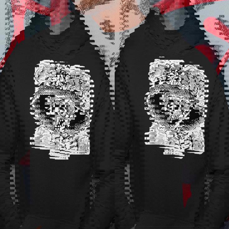 La Calavera カトリーナ ホセ・グアダルーペ・ポサダ作 パーカー 面白い贈り物