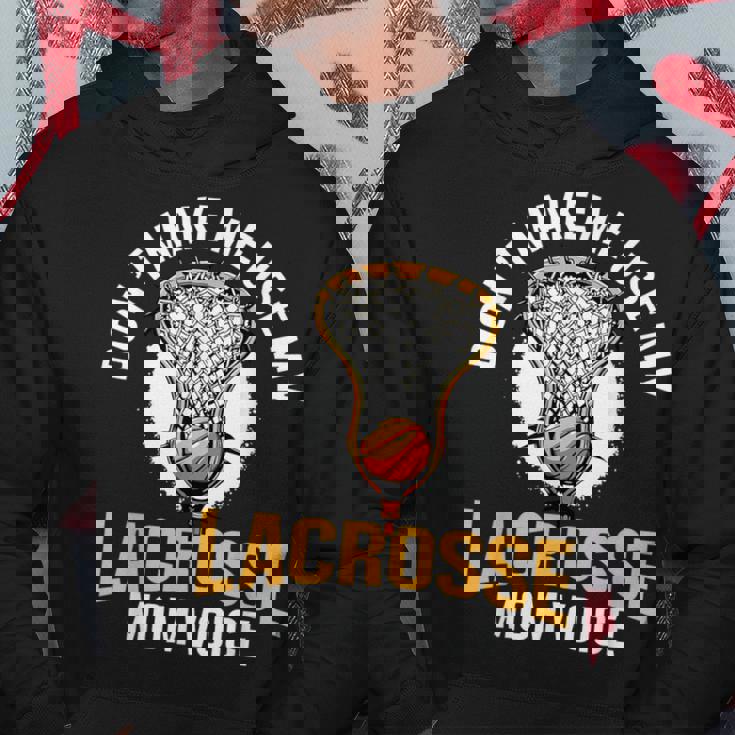 Lax ラクロスママ パーカー 面白い贈り物