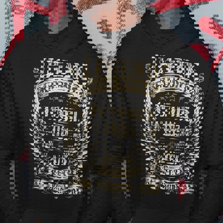 Legend Were Born In 1964 60歳の誕生日プレゼント 男性用 10月 パーカー 面白い贈り物