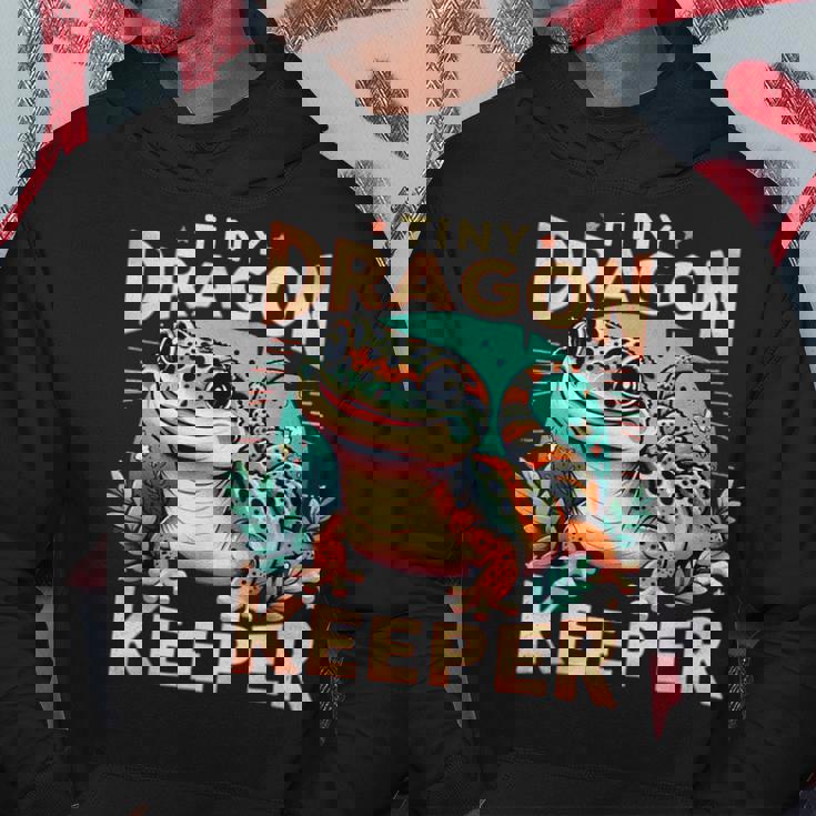 Leopard Gecko Crested Lizard Reptiles Lovers パーカー 面白い贈り物