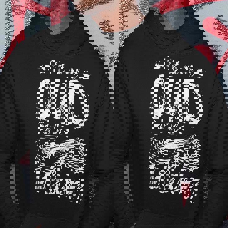 I Let My Oud Do The Talk パーカー 面白い贈り物