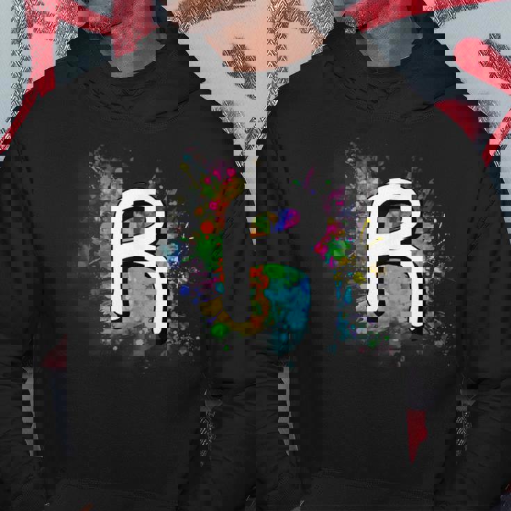 Letra R Retro Para Niñas Y Niños Que Les Gusta La Letra R Sudadera Regalos divertidos