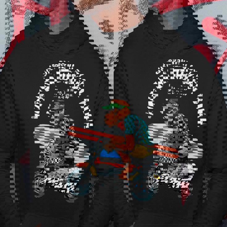 Life Is A Monkey バイク サーフィン 猿版 パーカー 面白い贈り物