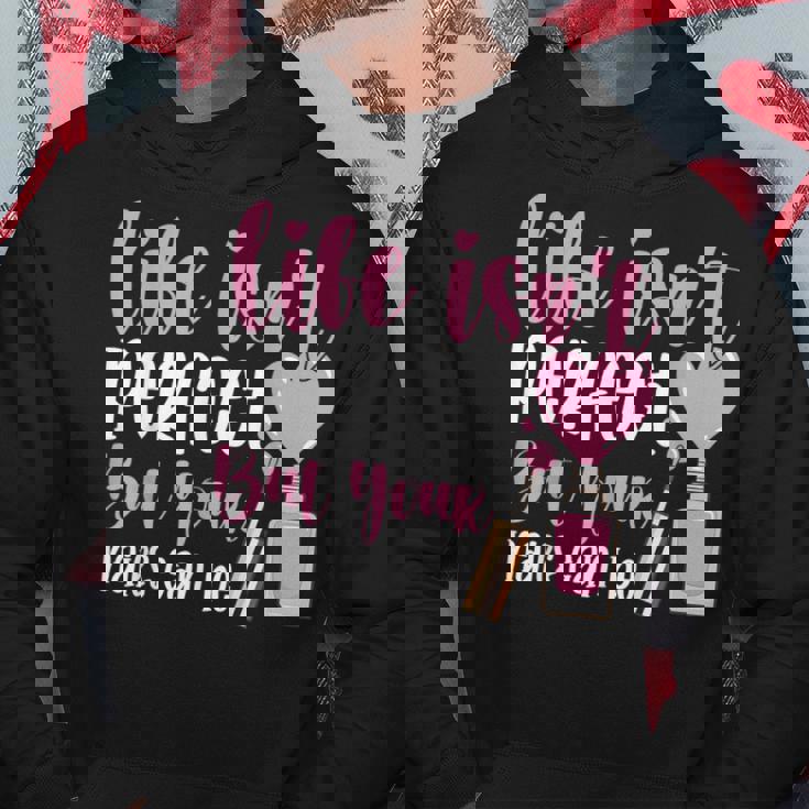 Life Isn't Perfect But You Nails Can Be Manicurist ネイルテック パーカー 面白い贈り物