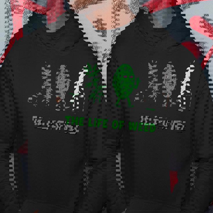 Life Of Weed マリファナ 大麻の引用句 パーカー 面白い贈り物