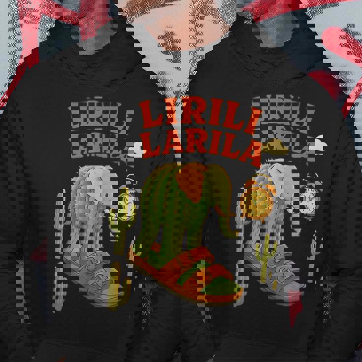 Lirili Larila イタリアのブレインロットミーム パーカー 面白い贈り物