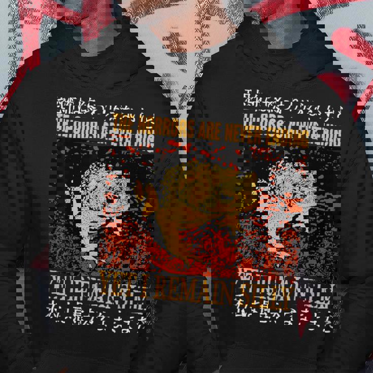Los Horrores Nunca Terminan Ranaintage Japonesa Sudadera Regalos divertidos