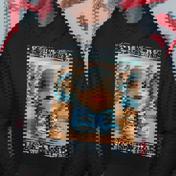 Los Traleritos Dicen Tralala イタリアンブレインロットミーム パーカー 面白い贈り物