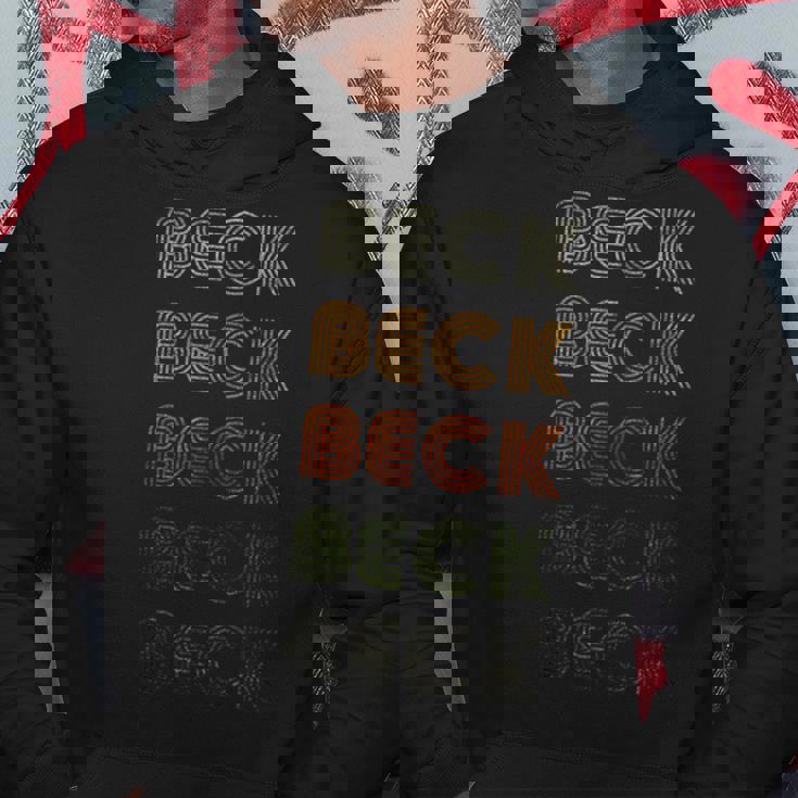 Love Heart Beck グランジ ビンテージスタイル ブラックベック パーカー 面白い贈り物