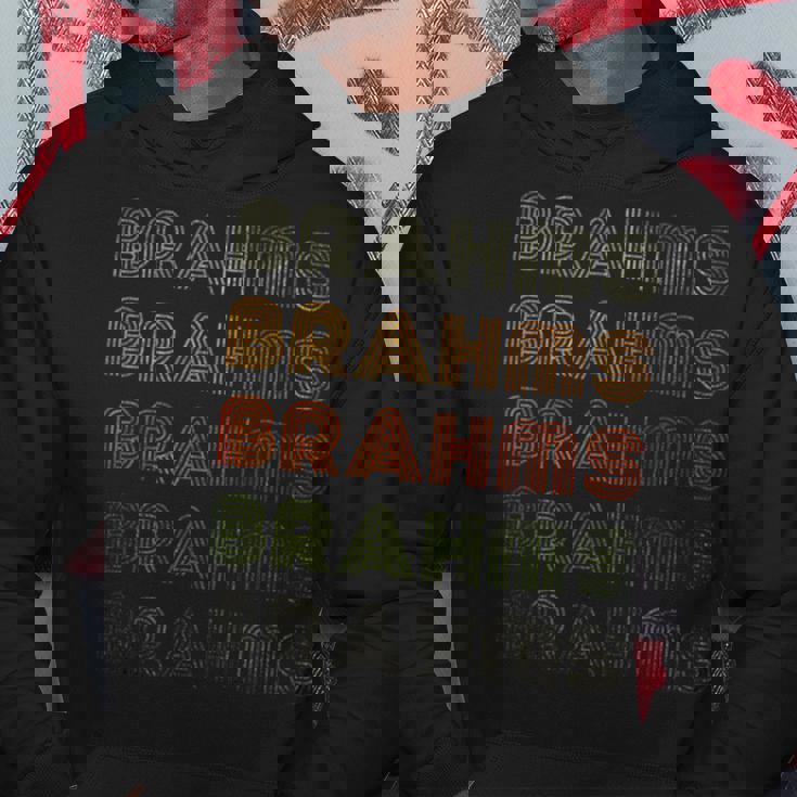 Love Heart Brahms グランジ ビンテージスタイル ブラック ブラームス パーカー 面白い贈り物