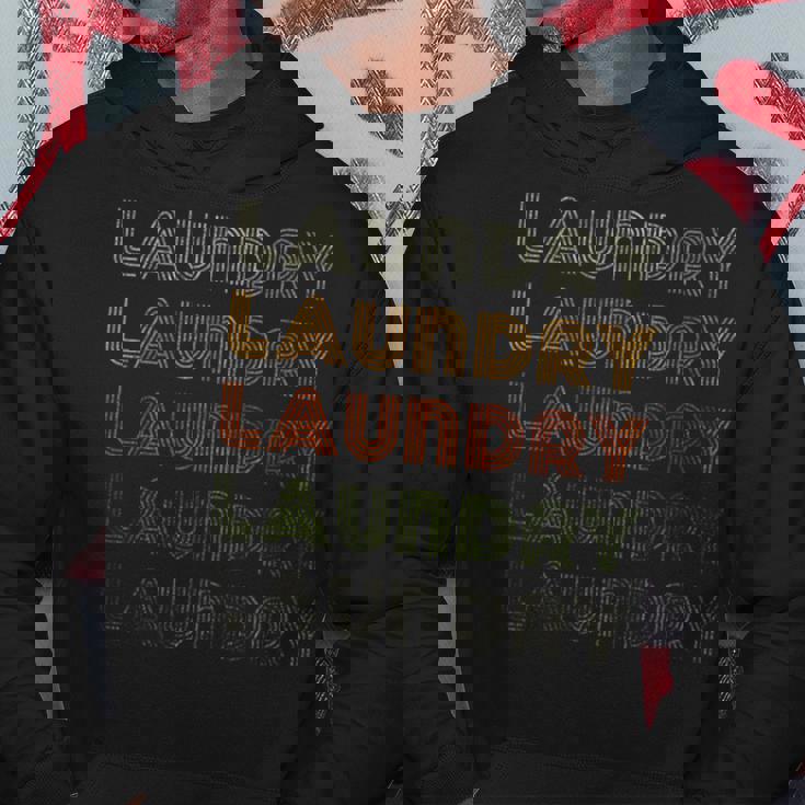 Love Heart Laundry Grunge ビンテージスタイル ブラック ランドリー パーカー 面白い贈り物