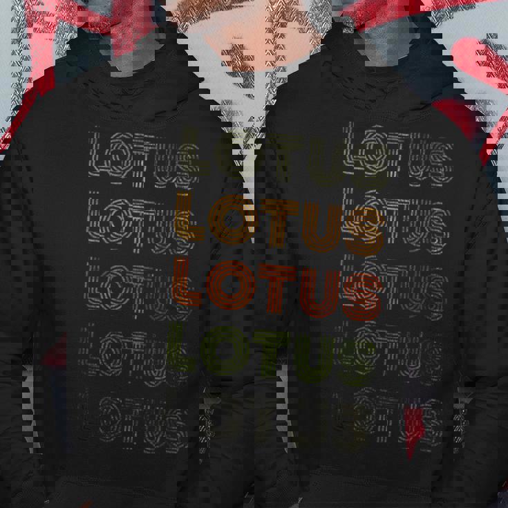 Love Heart Lotus グランジ ビンテージスタイル ブラックロータス パーカー 面白い贈り物