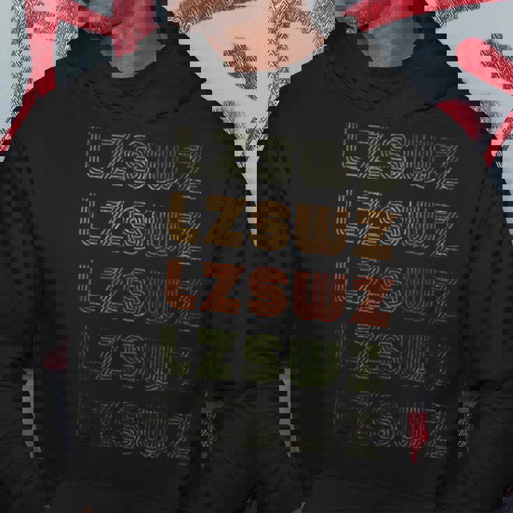 Love Heart Lzswz グランジ ビンテージスタイル ブラック Lzswz パーカー 面白い贈り物