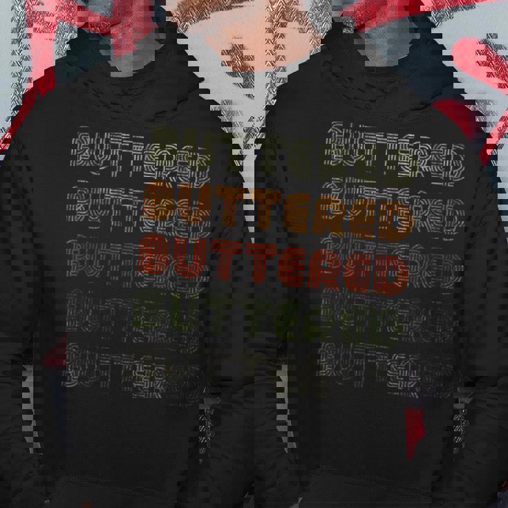 Love Heart バターtシャツ グランジ ビンテージスタイル ブラック バター入り パーカー 面白い贈り物