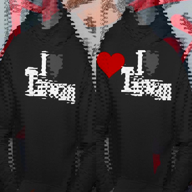 I Love Heart 台湾フォルモサ 台湾文化 パーカー 面白い贈り物