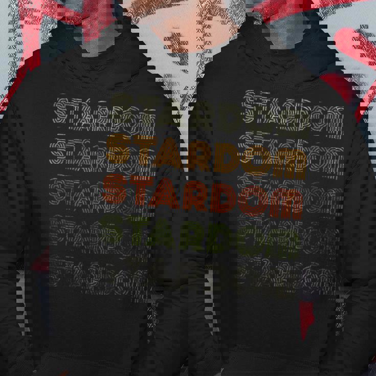 Love Hearttardom グランジ ビンテージスタイル ブラック スターダム パーカー 面白い贈り物