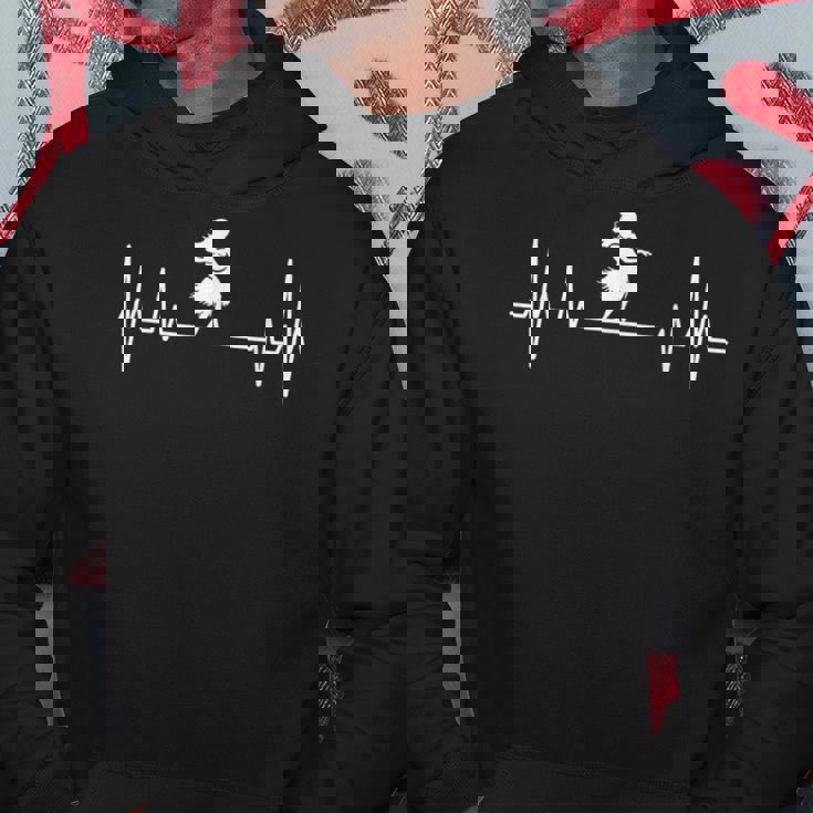 I Love Hula Dance ハワイアン フラダンス ガール ファニー ハートビート パーカー 面白い贈り物