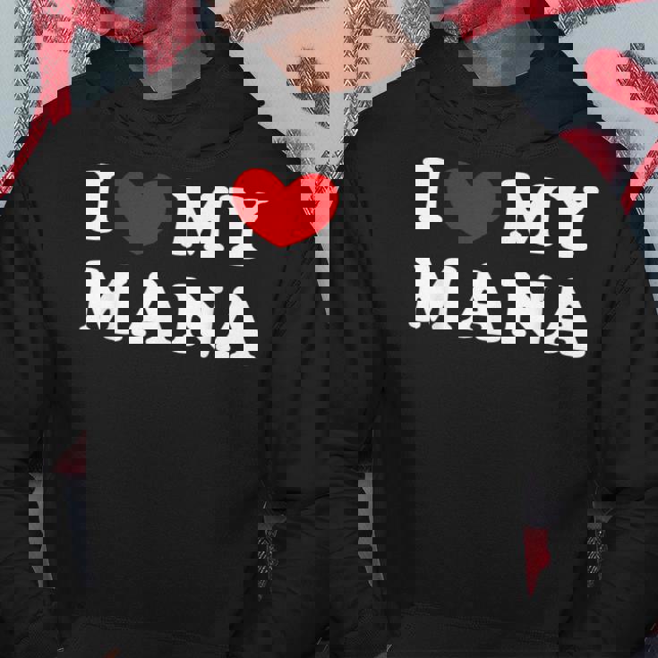 I Love My Mana アイ・ラブ・マイ・マナ パーカー 面白い贈り物