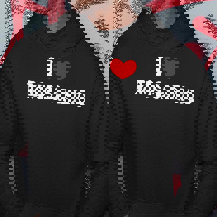 I Love Rosario 私は愛する Rosario パーカー 面白い贈り物