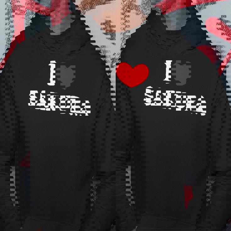 I Loveakura 私は愛するakura パーカー 面白い贈り物